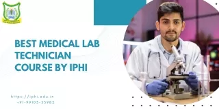 Best Medical Lab Technician Course By IPHI