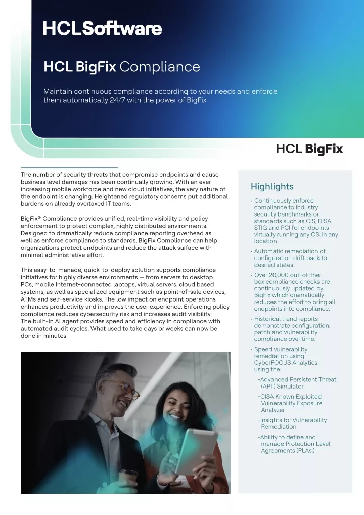 hcl bigfix compliance