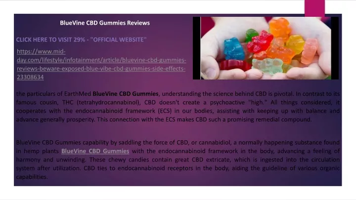 bluevine cbd gummies reviews