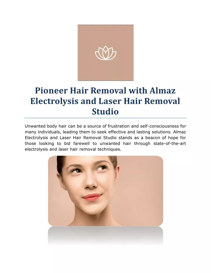 pioneer hair removal with almaz electrolysis