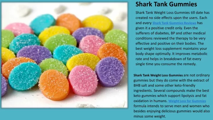 shark tank gummies