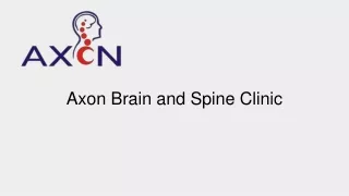 Best Neurological rehab Specialist in Nashik-Axon Brain and Spine Clinic
