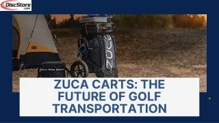 Zuca Carts The Future of Golf Transportation