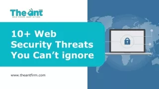 10  Web Security Threats You Can’ Ignore