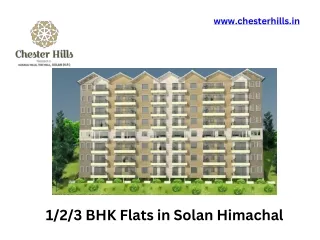 123 BHK Flats in Solan Himachal