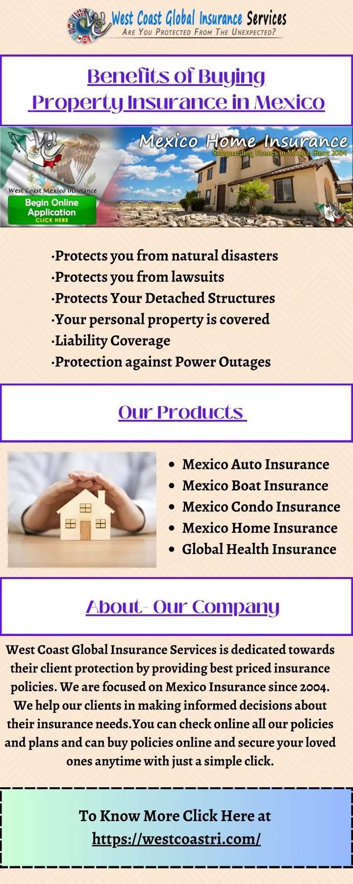 benefits of buying property insurance in mexico