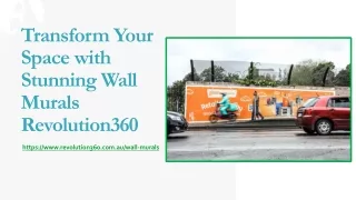 Transform Your Space with Stunning Wall Murals  Revolution360