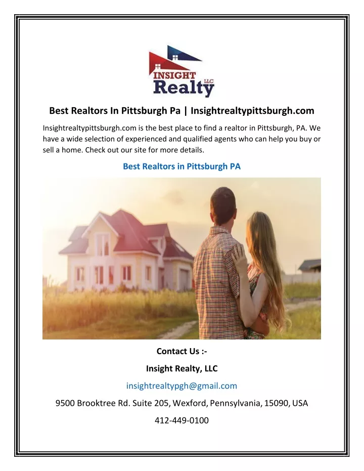 best realtors in pittsburgh