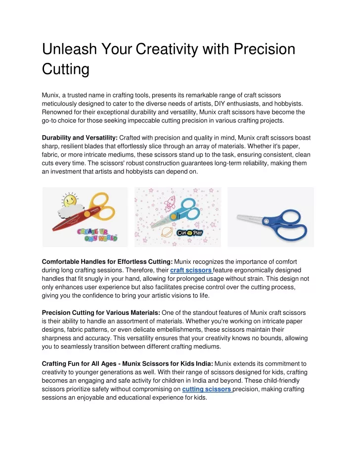 unleash your creativity with precision cutting