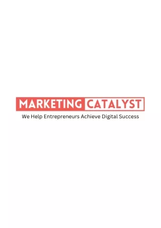 How to building brand | Marketing Catalyst