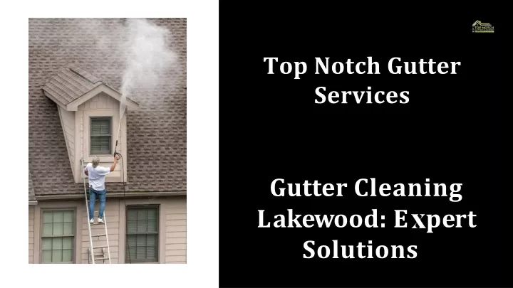 top notch gutter services