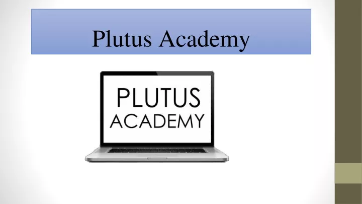 plutus academy