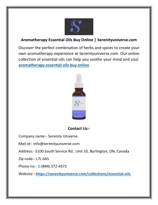 aromatherapy essential oils buy online