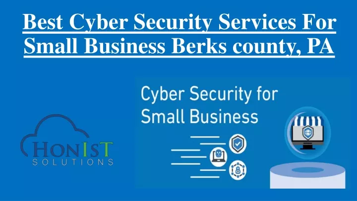 best cyber security services for small business berks county pa