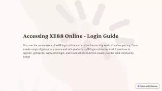 Accessing-XE88-Online-Login-Guide