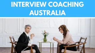 Interview Coaching Australia