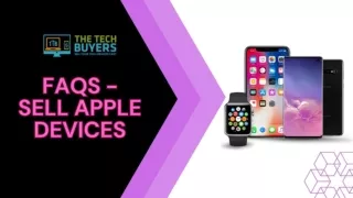 Want to Know How to Sell Apple Devices Online?