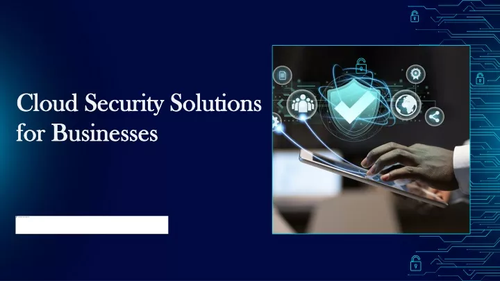 cloud security solutions for businesses