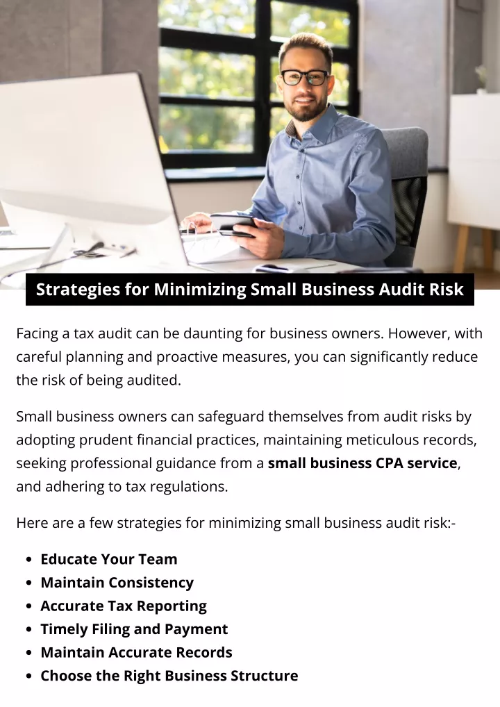 strategies for minimizing small business audit