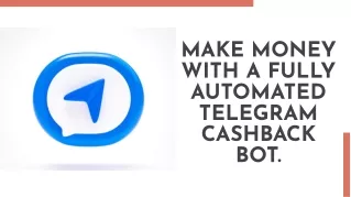 Telegram Cashback Bot