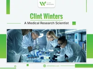 Clint Winters - A Medical Research Scientist
