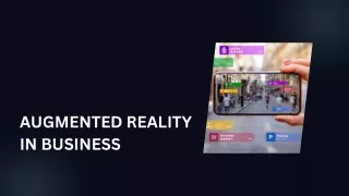 Augmented Reality in Business