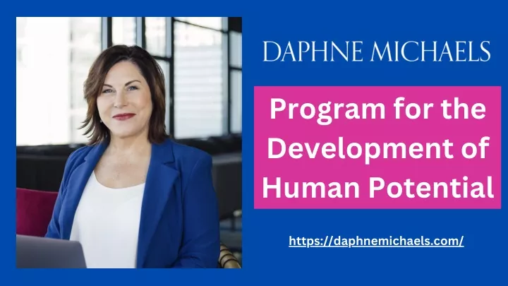 program for the development of human potential