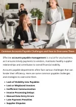 Common Accounts Payable Challenges and How to Overcome Them - slide 1