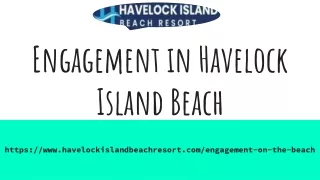 Engagement in Havelock Island Beach