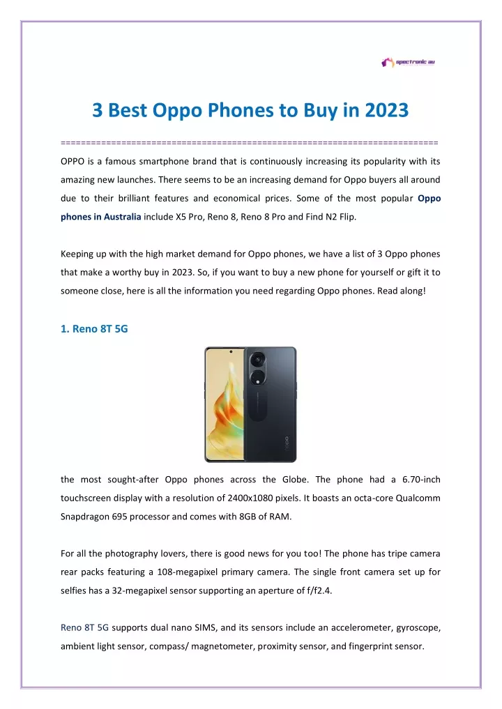 3 best oppo phones to buy in 2023