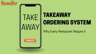 Why Every Restaurant Needs a Takeaway Ordering System