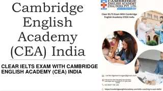 Cambridge English Academy (CEA) India (1)