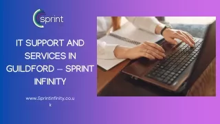 IT Support Services In Guildford — Sprint Infinity
