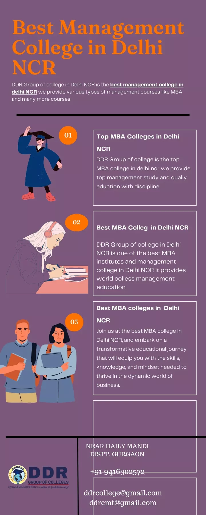 best management college in delhi ncr