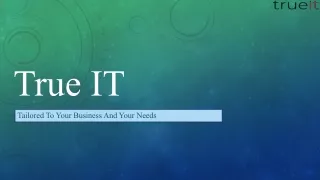 True IT - IT Support Companies Sydney