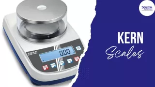Kern Scales: Precision and Quality at Scales and Balances UK