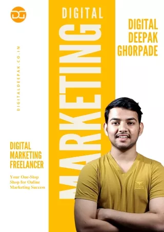 Digital Deepak Ghorpade Digital Marketing Freelancer in Mumbai