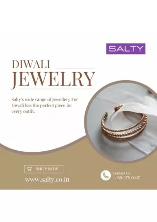 Buy Jewellery for Diwali - Salty Accessories