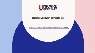 Security Services in Chennai - Unicare Services