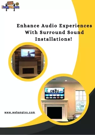 Expert Surround Sound Electronics Installations in Alabama