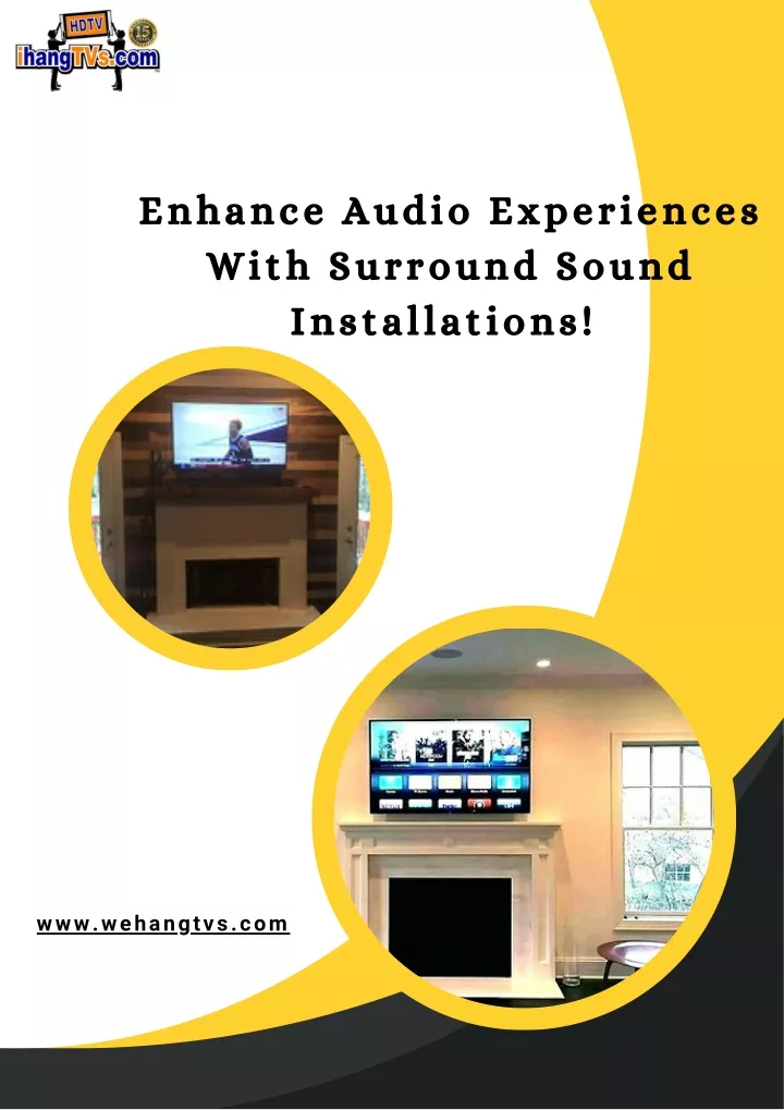 enhance audio experiences with surround sound