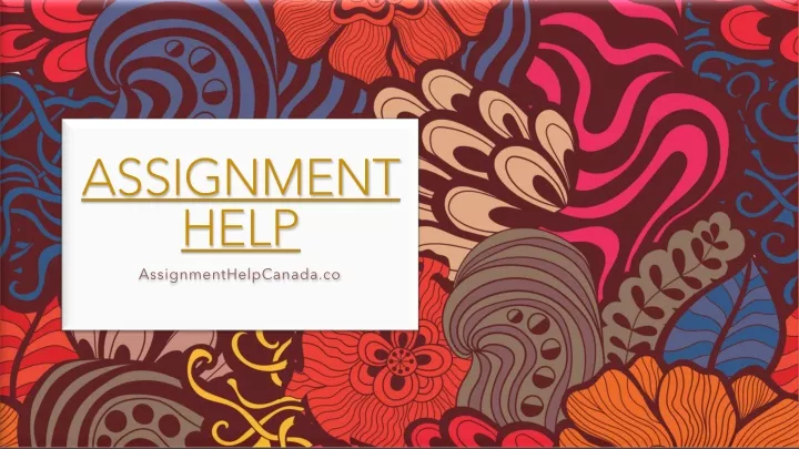 assignment help