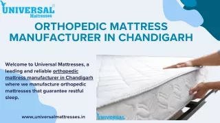 orthopedic mattress manufacturer in Chandigarh
