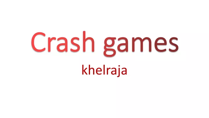 crash games