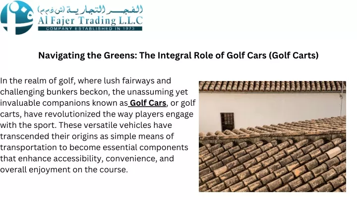 navigating the greens the integral role of golf