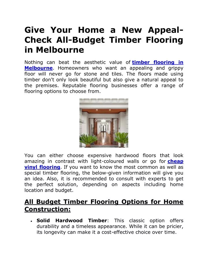give your home a new appeal check all budget