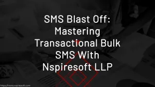 Transactional Bulk SMS Services In India.