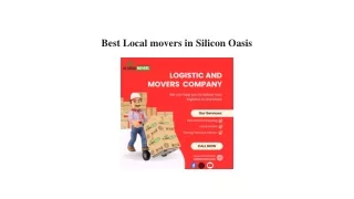 Best Local movers in Silicon Oasis