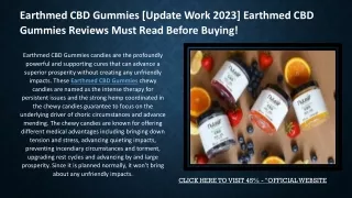 Earthmed CBD Gummies pdf