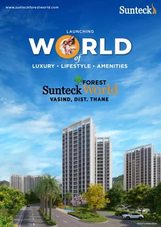 Sunteck Forest World - Residential Apartments in Mumbai